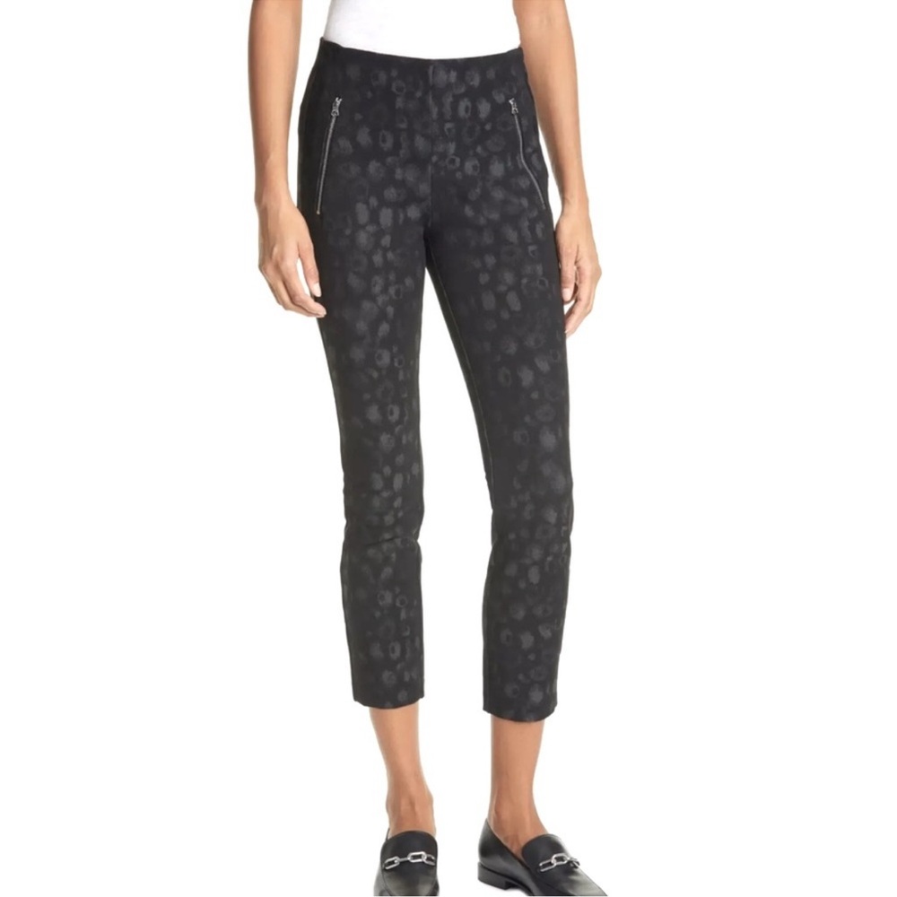 Rag & Bone Simone Leopard Zip Pocket Pants Ladies Size 6
